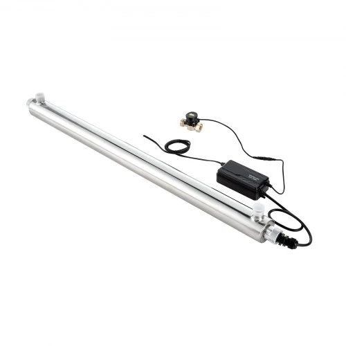Koduva UV vandens valytuvas VEVOR SDE-055YS, 56 W, 220 V, 45,4 l/min, nerūdijantis plienas