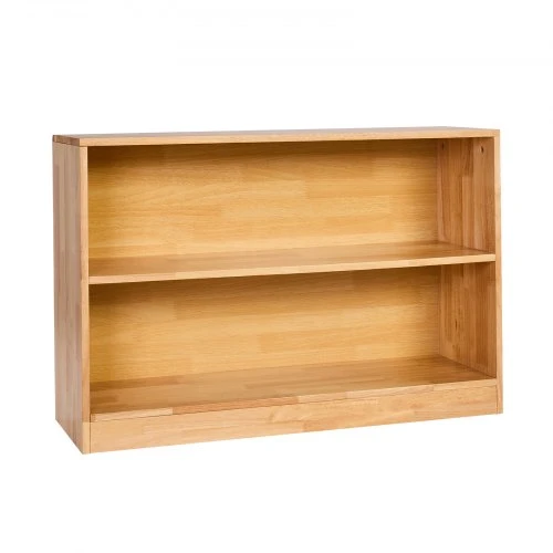 VEVOR Vaikiška knygų lentyna Montessori, medinė, ruda, 90 x 30 x 60 cm