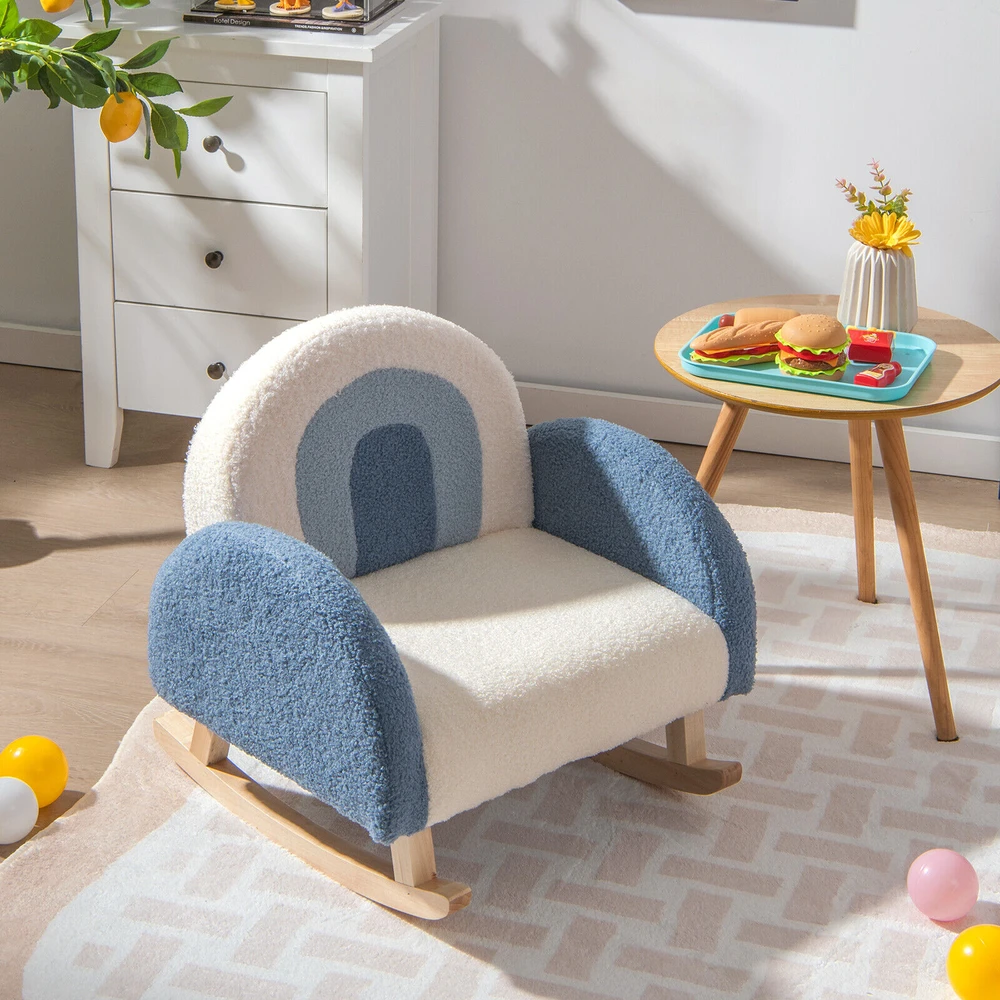 Promotion Vaikiška supama kėdė mėlyna 3-5 m.