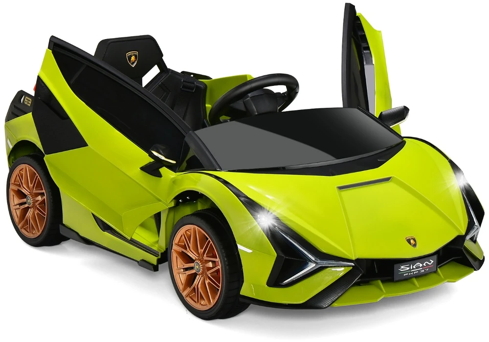Promotion Vaikiškas elektrinis Lamborghini 12V žalias