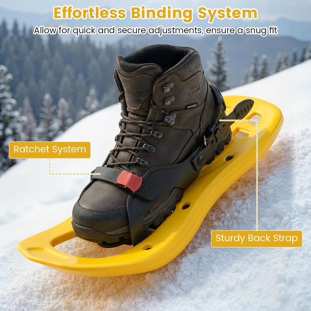 Promotion Vaikiški Sniego Batai 43 cm Geltoni