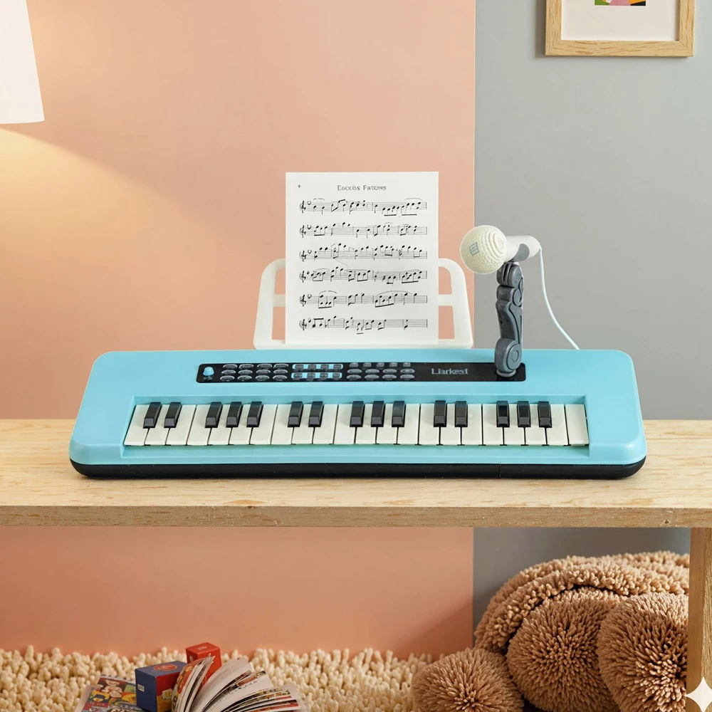 Promotion Vaikų Pianinas 37 Klavišai Mėlynas