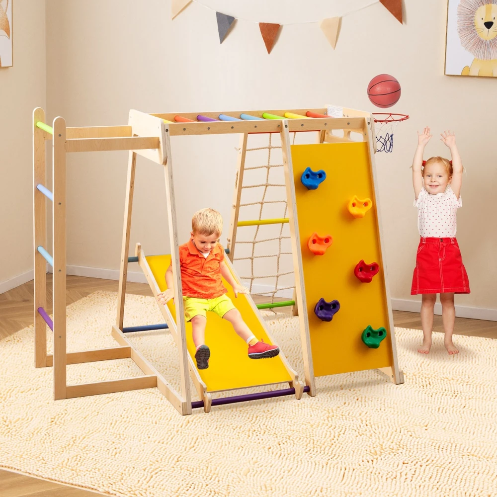 Promotion Vaikų vidaus žaidimų aikštelė 6-in-1