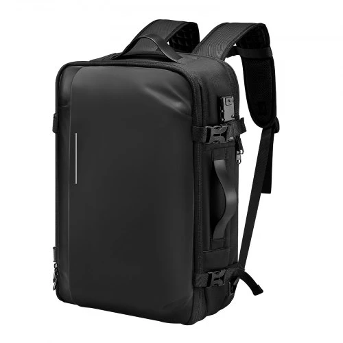 Kelioninis VEVOR Vakuuminė kelioninė kuprinė, 65 l, juoda, 50 x 35 x 13 cm