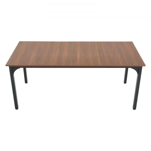 Koduva Valgomojo stalas VEVOR SR245385, rudas, MDF ir geležis, 180 x 80 x 75 cm, 6-8 asmenims