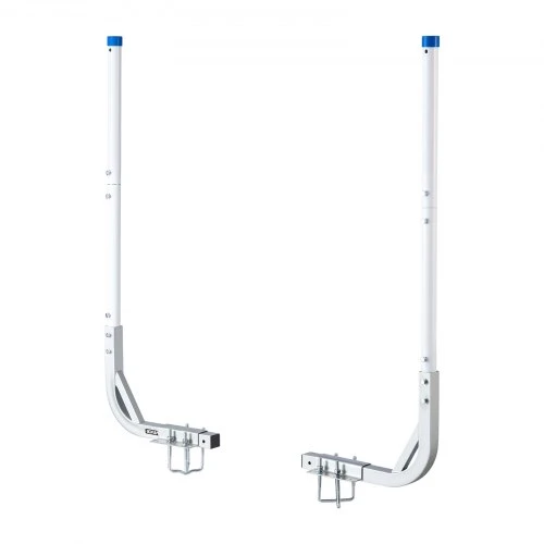 Koduva Valties priekabos kreiptuvai VEVOR XC2178, 2 vnt., plienas/PVC, 775/1205 mm