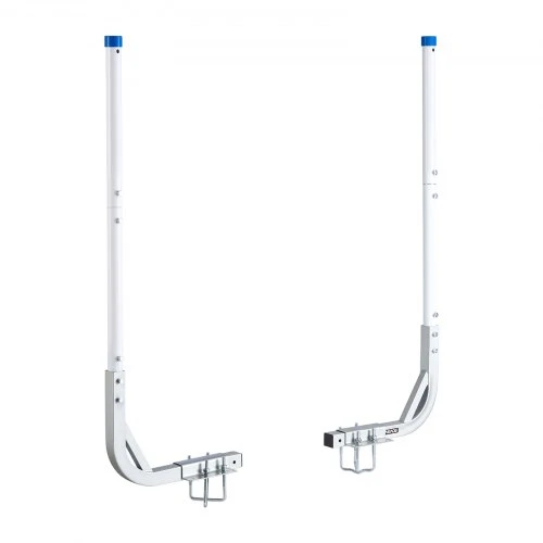 Koduva Valties priekabos kreiptuvai VEVOR XC2178, 2 vnt., plienas/PVC, 775/1205 mm