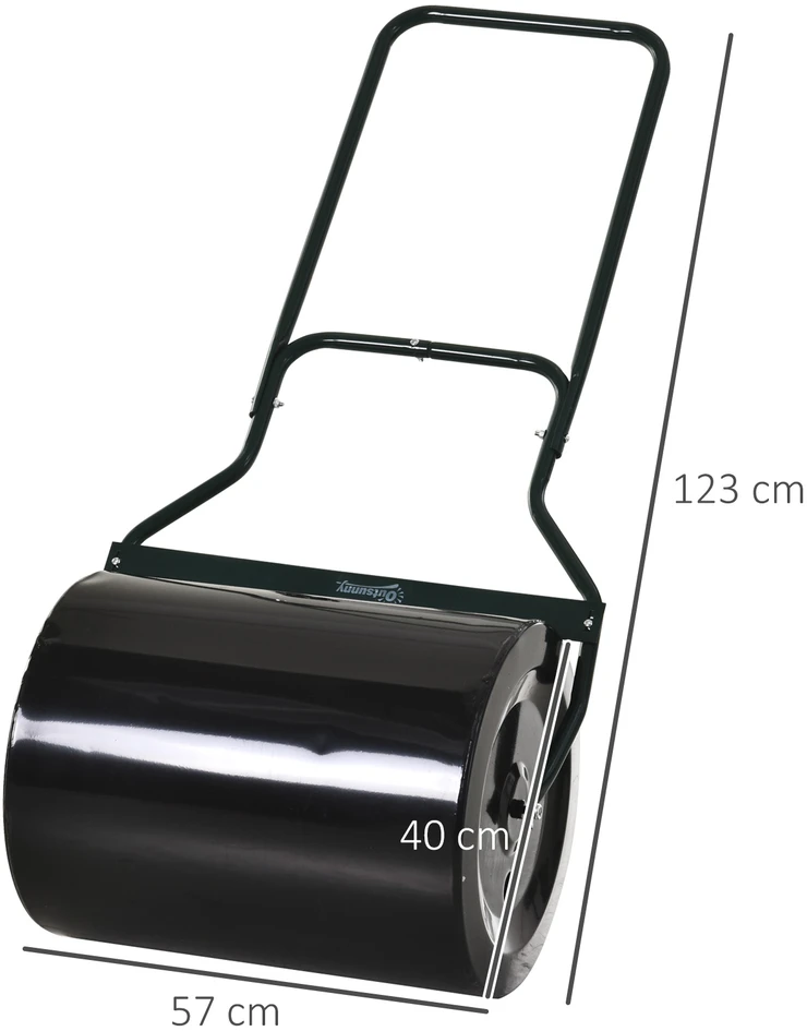 Koduva Vejos volas su U formos rankena, juodas, 40 cm, 60 l