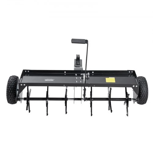 VEVOR Velkamas vejos aeratorius N1011, 102 cm, juodas