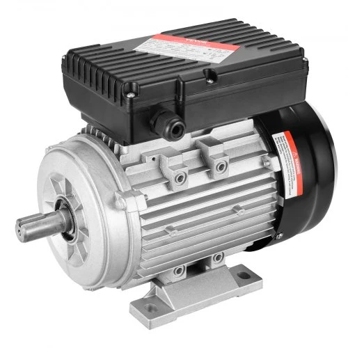 Koduva VEVOR 0,75 kW elektrinis variklis 1400 aps./min, AC 220–240 V, 80 rėmas, B3, 19 mm velenas