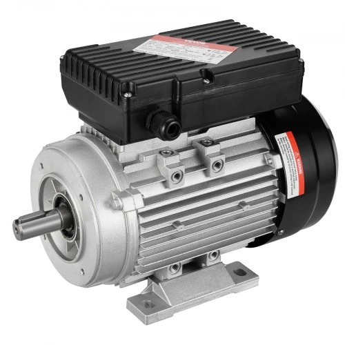 VEVOR 0,75 kW elektrinis variklis 1400 aps./min, AC 220–240 V, 5,45 A, 80, B34, vienfazis