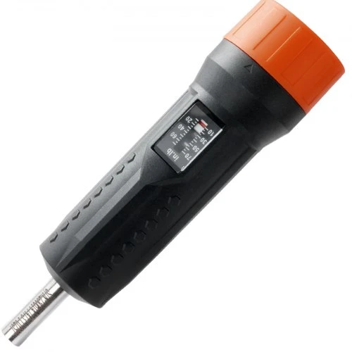 VEVOR 1/4" sukimo momento atsuktuvas, 10–70 in-lbs, 12 antgalių ir dėklas