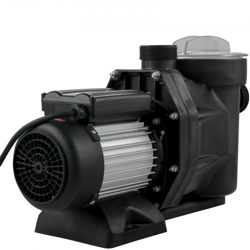 VEVOR 1 AG baseino siurblys, 19200 l/h, 750 W, su filtru, 1,97" įvadas/išvadas