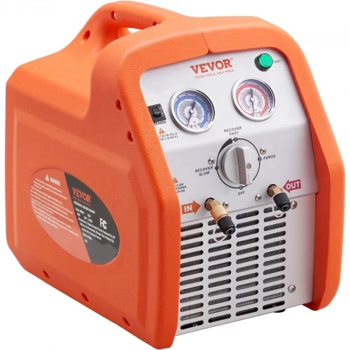 VEVOR 1 AG šaltnešio surinkimo įrenginys, dviejų cilindrų, 220–240 V, 50 Hz