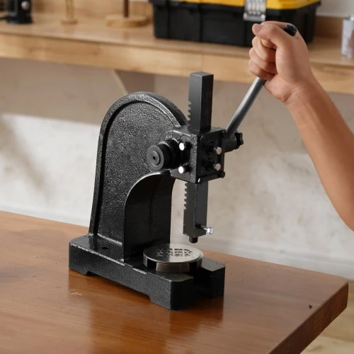 VEVOR 1 tonos rankinis sverto presas, 15 cm maksimalus aukštis