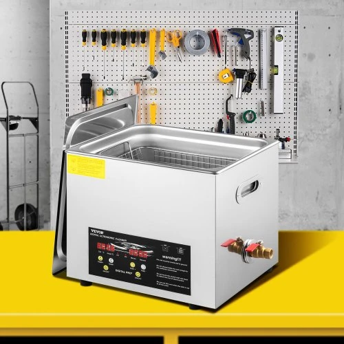 VEVOR 10 l ultragarsinis valiklis MH-040S, 400 W kaitinimas, 240 W ultragarsas
