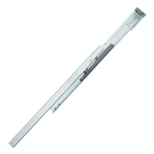 VEVOR 10 porų 533,4 mm stalčiaus bėgelių, šoninio tvirtinimo, su uždarymo mechanizmu, 100 lbs