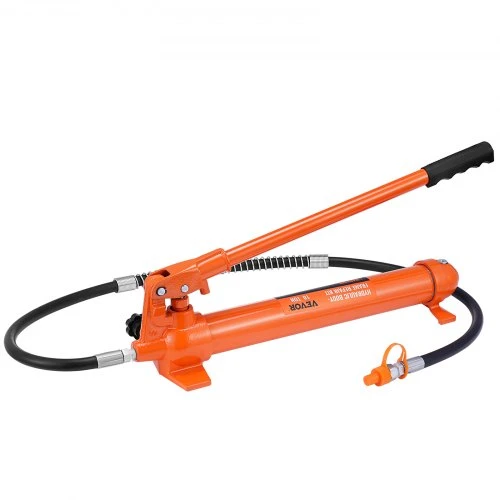 VEVOR 10 tonų porta power rinkinys, hidraulinis cilindras su siurbliu, 1,4 m žarna, su dėže