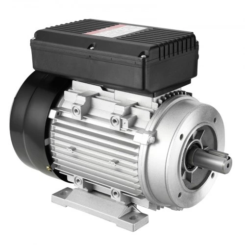 VEVOR 1,1 kW elektrinis variklis AC 220–240 V, 7,1 A, 90S, B34, 24 mm rievėtas velenas