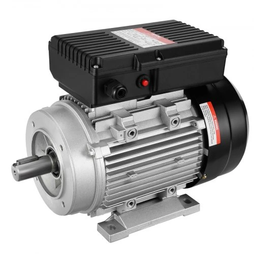 VEVOR 1,1 kW elektrinis variklis AC 220–240 V, 7,1 A, 90S, B34, 24 mm rievėtas velenas