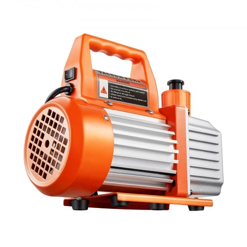 VEVOR 11,36 l vakuuminė kamera su siurbliu, 110 l/min, nerūdijančio plieno, komplektas, 1,5 m žarna, aliejus