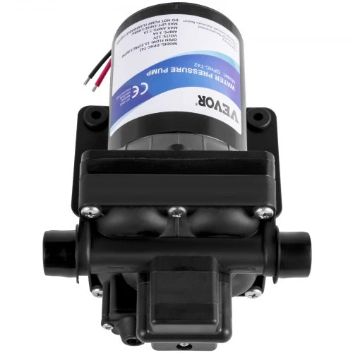 VEVOR 12 V geriamojo vandens siurblys, 11 l/min (3 GPM), 3.8 bar, 31 x 15 x 13 cm