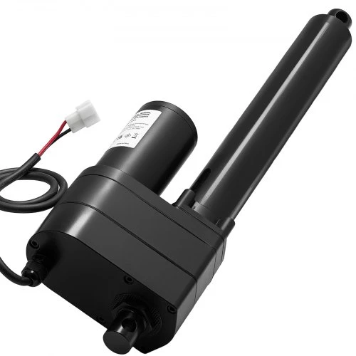 VEVOR 12 V linijinis aktuatorius, 200 mm eiga, 9000 N, IP65, 5 mm/s, su montavimo laikikliais