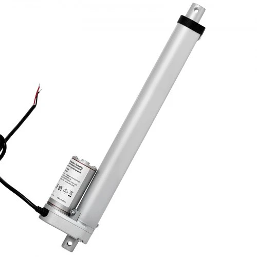 VEVOR 12 V linijinis aktuatorius, 250 mm eiga, 15 mm/s, 1000 N, IP54, su montavimo kronšteinu
