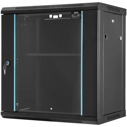 Koduva VEVOR 12U sieninis tinklo serverio spinta