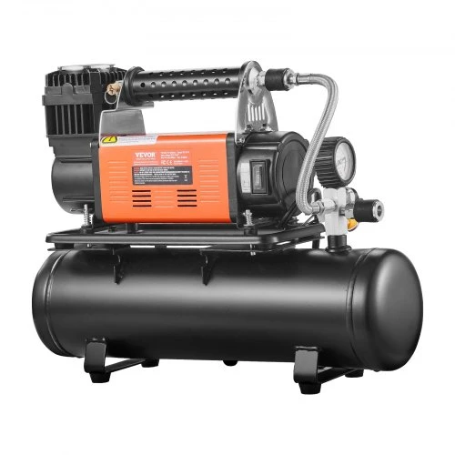 Koduva VEVOR 12V nešiojamas oro kompresorius su 6 l baku, 6.35 CFM, 150 PSI