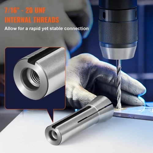 Koduva VEVOR 13 dalių R8 kolletų rinkinys, 1/8"–7/8", su žymėtomis laikymo dėžutėmis