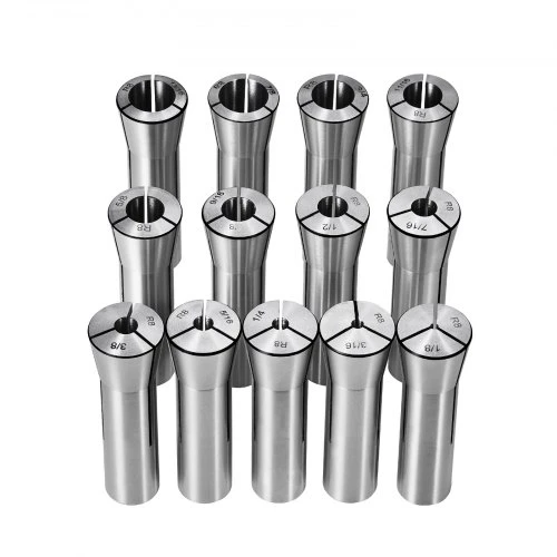 Koduva VEVOR 13 dalių R8 kolletų rinkinys, 1/8"–7/8", su žymėtomis laikymo dėžutėmis