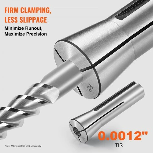 Koduva VEVOR 13 dalių R8 kolletų rinkinys, 1/8"–7/8", su žymėtomis laikymo dėžutėmis
