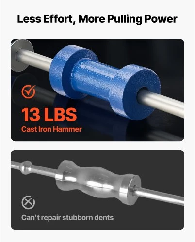 VEVOR 14-in-1 kėbulo įlenkimų traukimo rinkinys, 5,9kg, su slydimo plaktuku