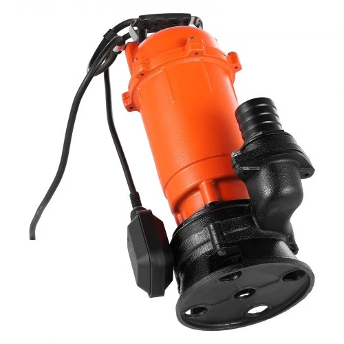 VEVOR 1500 W panardinamasis siurblys nešvariam vandeniui, 22800 l/h, ketaus, su automatiniu plūdiniu jungikliu