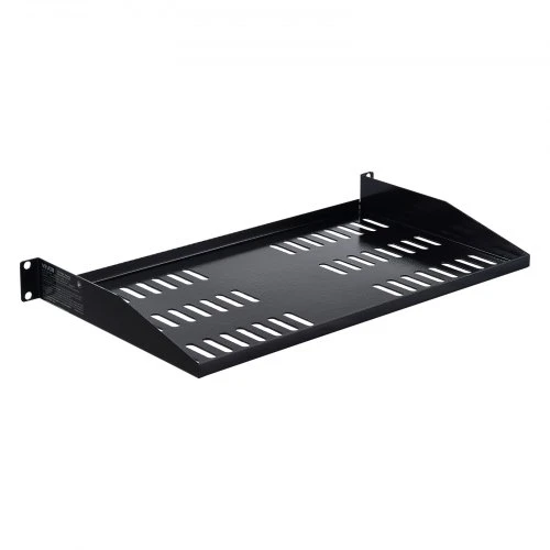 Koduva VEVOR 1U serverio stelažo lentyna, 4 vnt., 22,68 kg keliamoji galia, ventiliuojama, 254 mm gylio