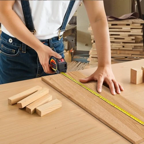 VEVOR 2-in-1 lazerinis ruletės matuoklis, įkraunamas 41 m, 4,8 m juosta, magnetinis