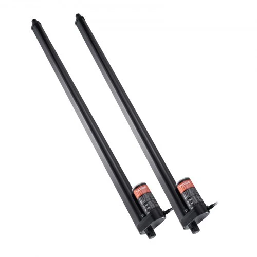 VEVOR 2 vnt. 12V linijinių pavarų rinkinys, 760 mm, 9 mm/s, 1000 N, IP54