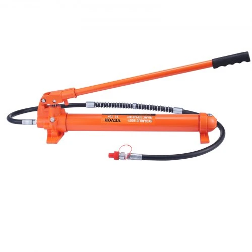 VEVOR 20 t porta power komplektas, nešiojamas hidraulinis domkratas su 1,4 m alyvos žarna