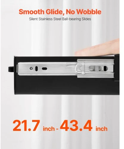 VEVOR 22" platus po stalu montuojamas stalčiaus įdėklas