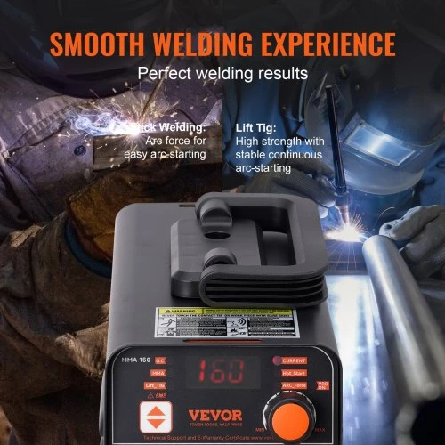 Koduva VEVOR 220V suvirinimo aparatas, 160A ARC/Lift TIG, MMA-160-NA