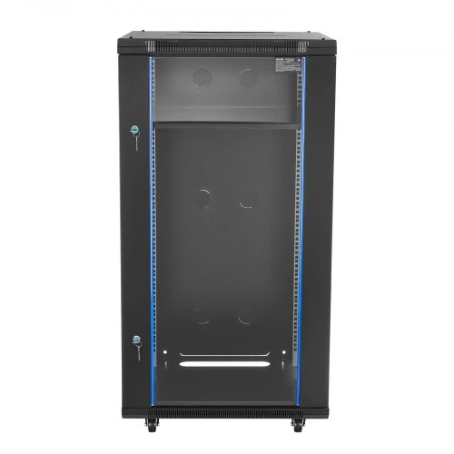 Koduva VEVOR 22U tinklo spinta, 600 mm gylio, sieninis montavimas, 136 kg
