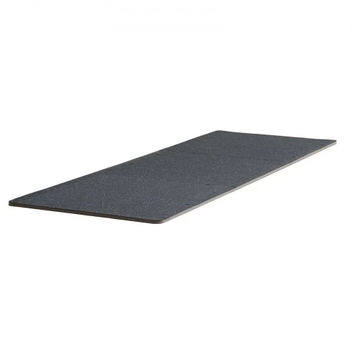 Koduva VEVOR 25 dalių interlocking gimnastikos grindų kilimėliai, juodi su mėlynais taškais, 610 x 610 x 14 mm