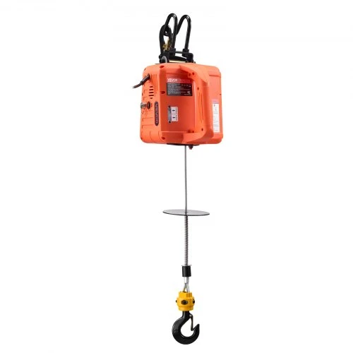 Koduva VEVOR 3-in-1 elektrinis keltuvas gervė, 500 kg, 1500 W, 7,6 m, 5 m/min, su rankiniu, laidiniu ir belaidžiu valdymu