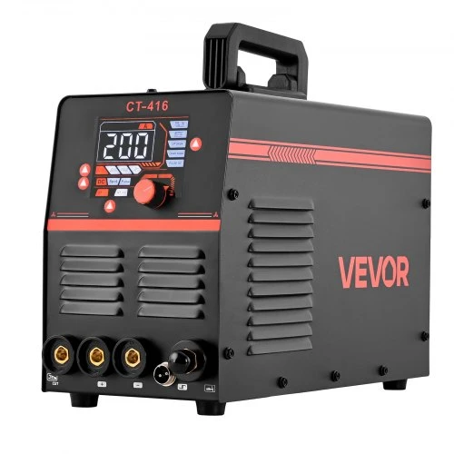 VEVOR 3-in-1 plazminis pjoviklis suvirintojas, CUT/TIG/MMA, 50 A, 200 A, 220 V