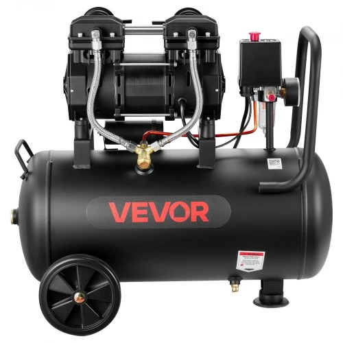 Koduva VEVOR 30 l oro kompresorius, 1,5 kW, be alyvos, 126 l/min, 8 bar, MZB-1500H-30
