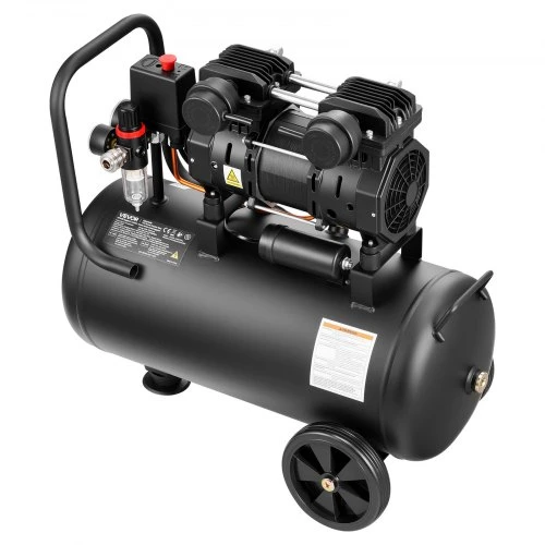 Koduva VEVOR 30 l oro kompresorius, 1,5 kW, be alyvos, 126 l/min, 8 bar, MZB-1500H-30