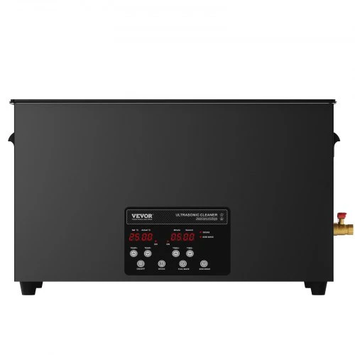 VEVOR 30 l ultragarsinis valytuvas, 600 W, 40 kHz, su laikmačiu ir šildytuvu