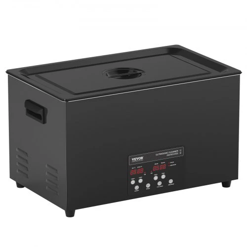 VEVOR 30 l ultragarsinis valytuvas, 600 W, 40 kHz, su laikmačiu ir šildytuvu