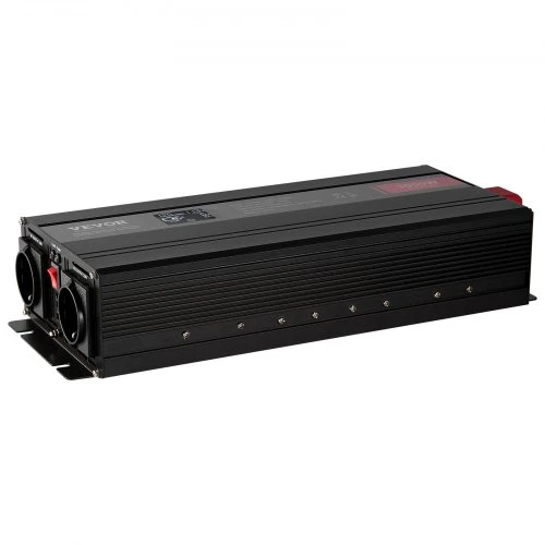 VEVOR 3000 W keitiklis, grynos sinusoidės, DC 12 V į AC 230 V